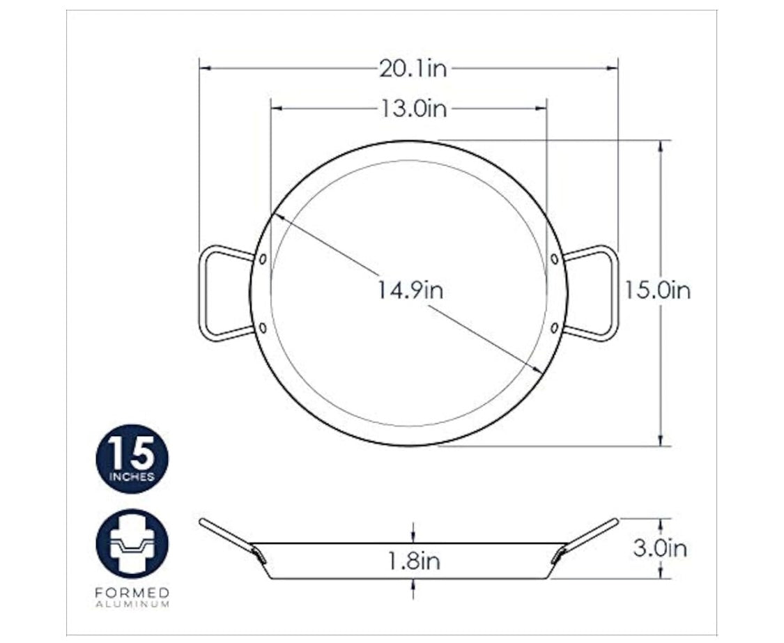 PAELLA Pan 15”