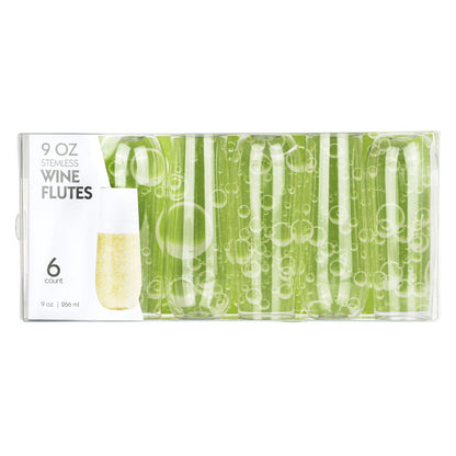 Clear 9oz Stemless Goblets