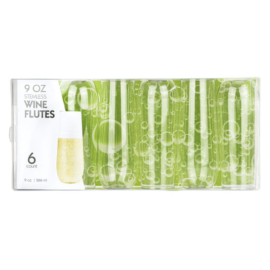 Clear 9oz Stemless Goblets