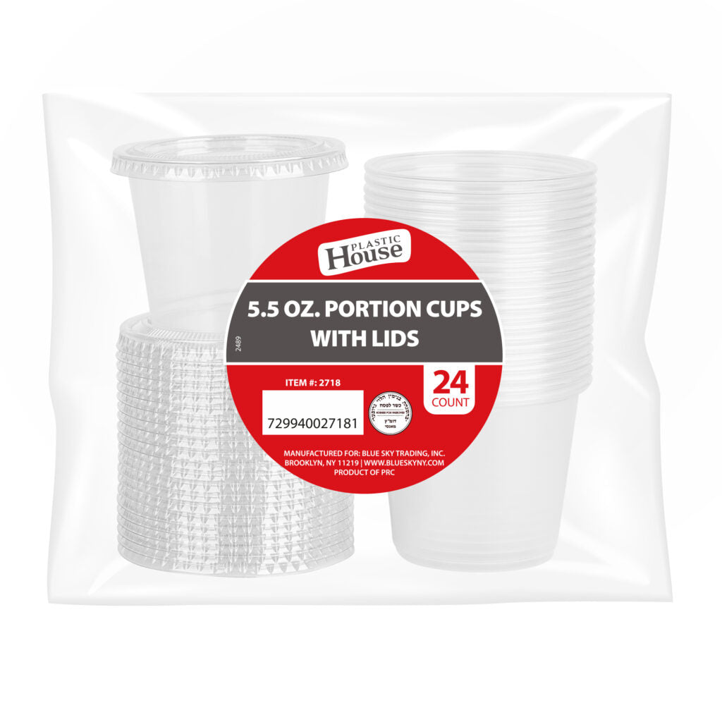 5.5oz Portion Cups with Lids