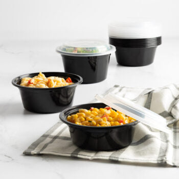 Bento 10oz Round Containers (10 Count)