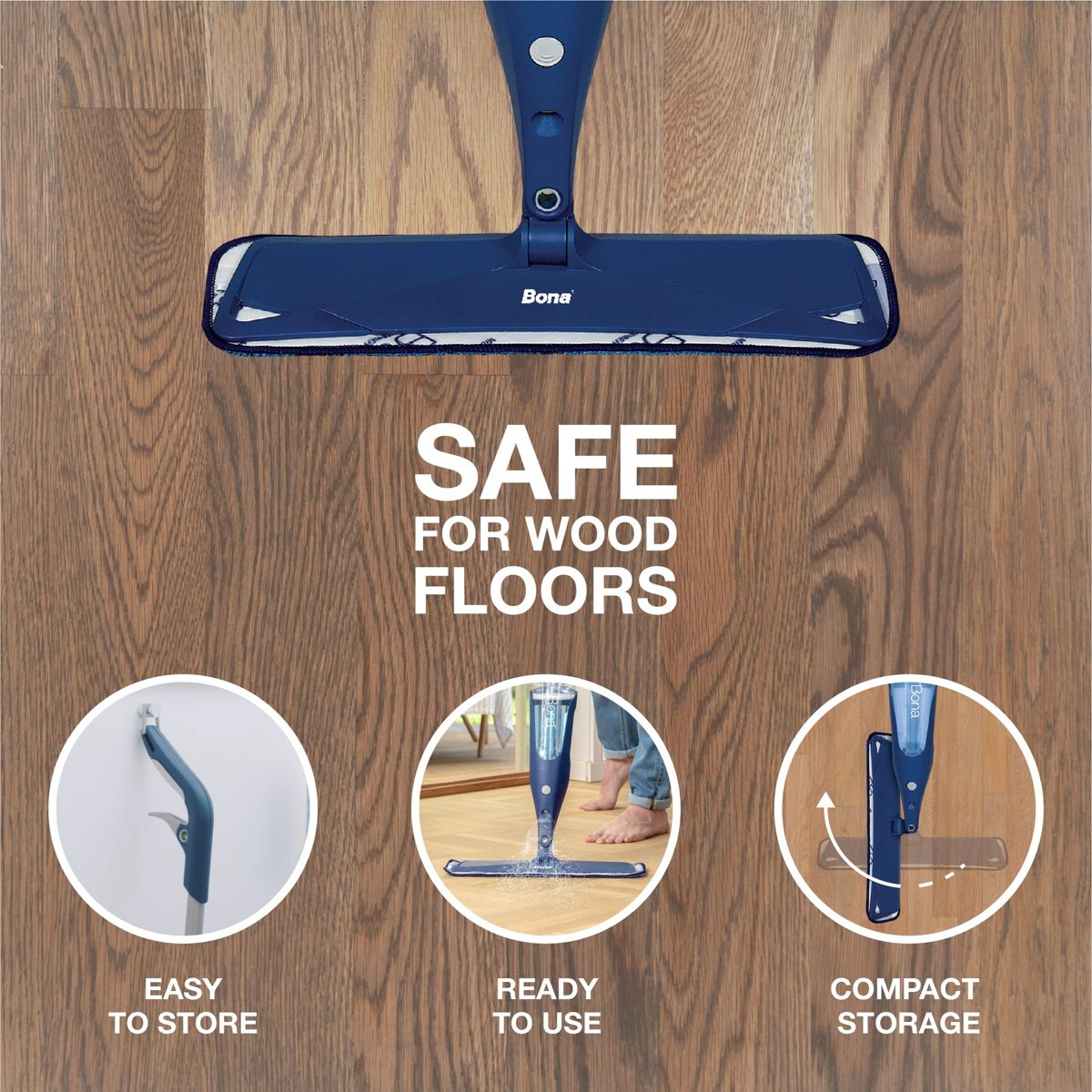 BONA PRO HARDWOOD MOP KIT W/ REFILLABLE CARTRIGE