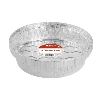 Round 10” Aluminum Pans (6 Count)