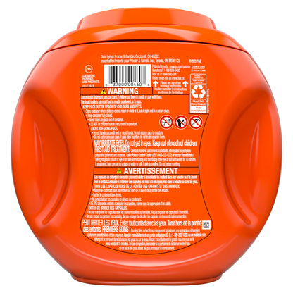 Tide PODS Laundry Detergent Soap Pacs HE Compatible Powerful 3-in-1 Clean in one Step Clean Breeze Scent - 57ct