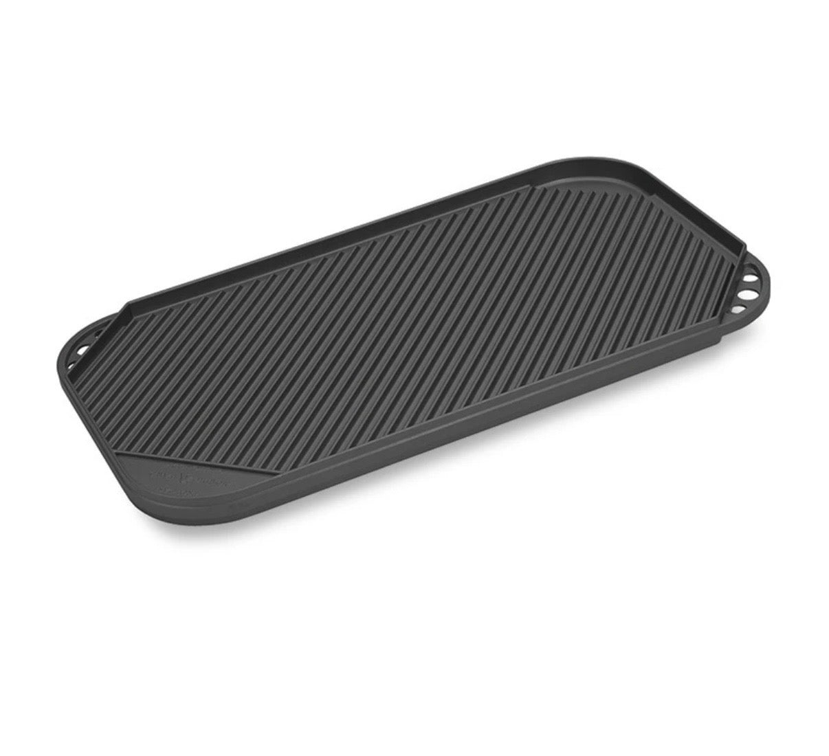 Grill pan and griddle double-sided