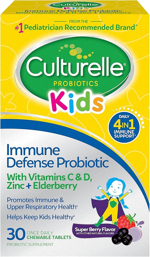 CULTURELLE kids 30 chewable tabs ￼