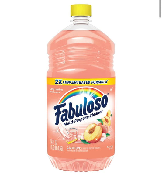 Fabuloso 2X Multi-Purpose Cleaner Peach Scent - 56oz