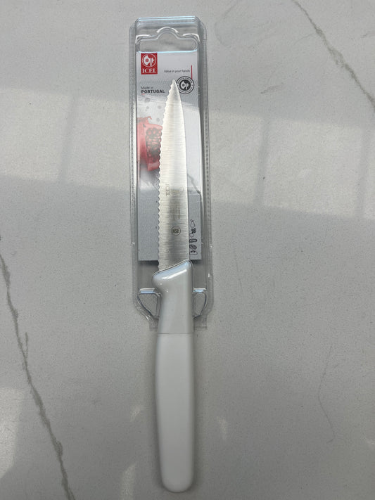 White Knive serrated