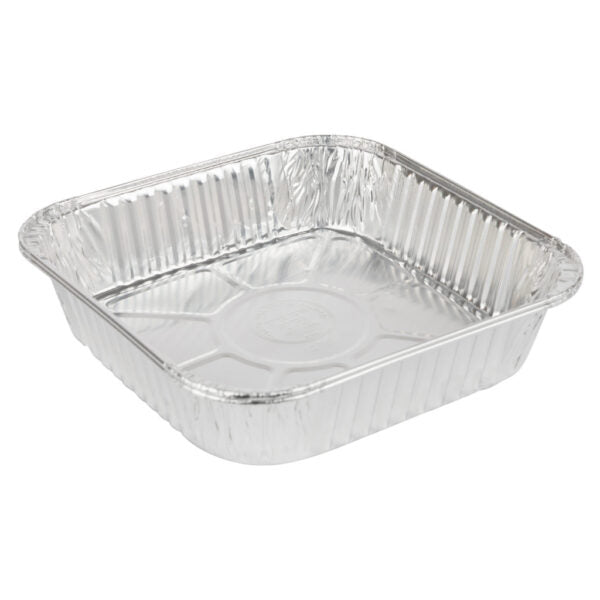 Square 8″ Pans/Lids Combo (5 Pans 5 Lids)