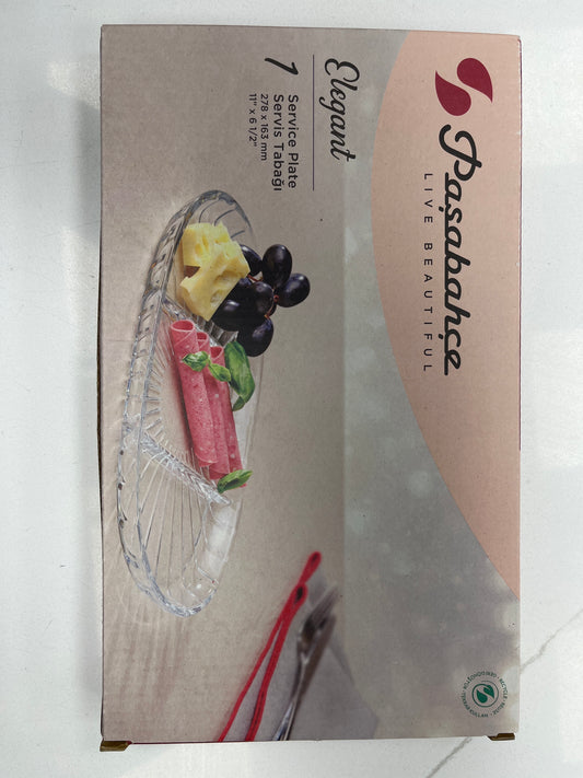 Glass Service plate