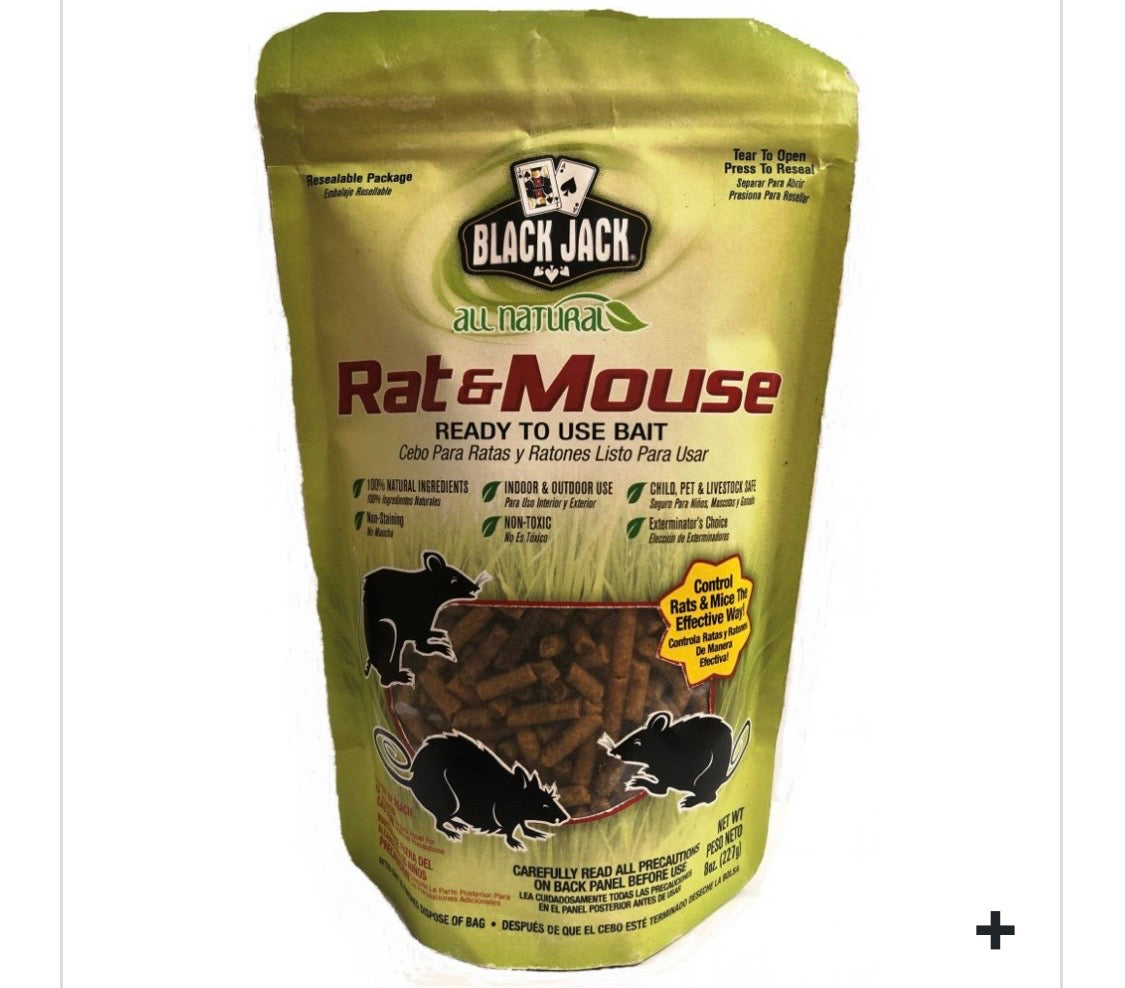 BLACK JACK RAT & MOUSE PELLETS 8 oz