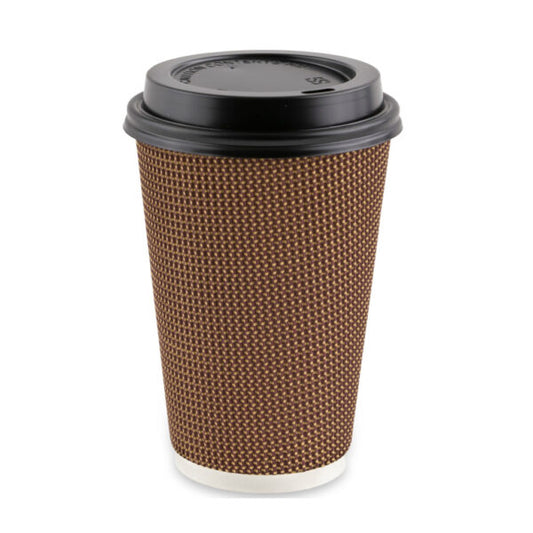 12oz Ripple Cups Brown Combo (20 Count)