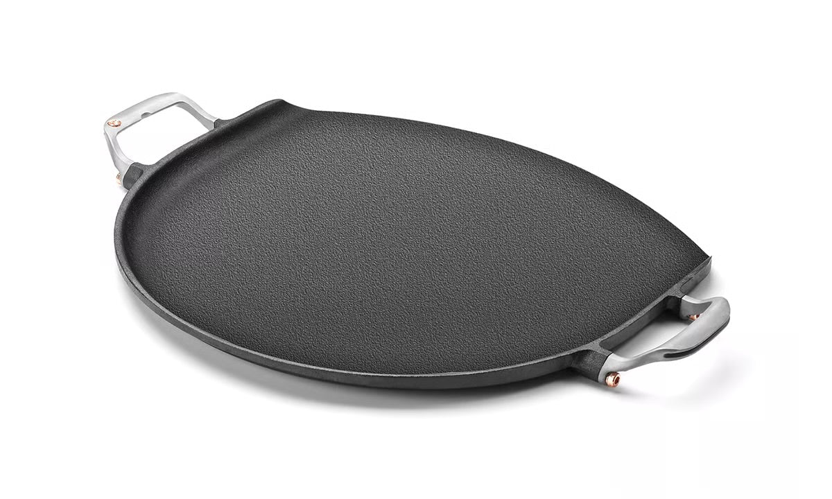 OUTSET 76612 CAST IRON 14-INCH PIZZA IRON