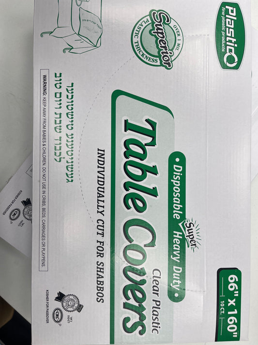 Disposable heavy duty table cover 66 x 160