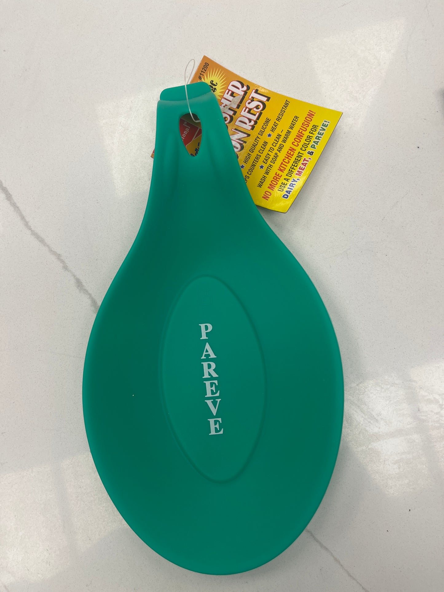 Silicone Spoon Rest red blue green separate