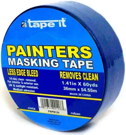 Blue Painters masking tape 1.41”x60 yds