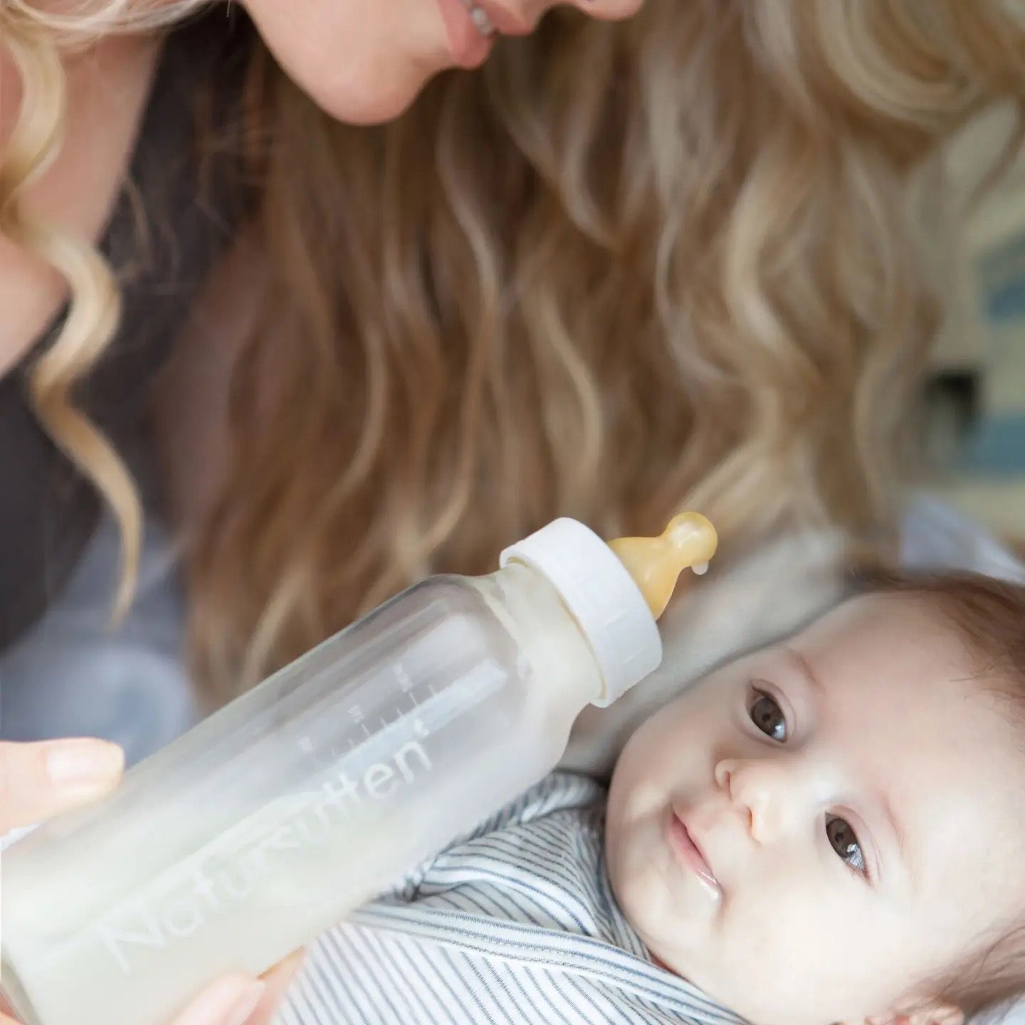 Natursutten Anti-Colic Glass Baby Bottle 2-Pack