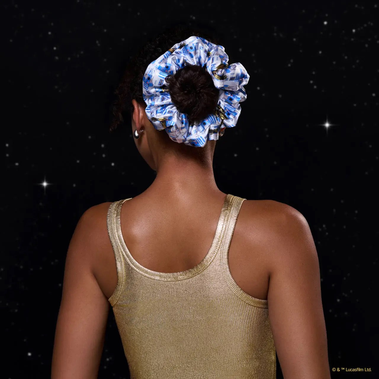 Kit.sch/ Pillow scrunchies in satin Star Wars edition 2pcs