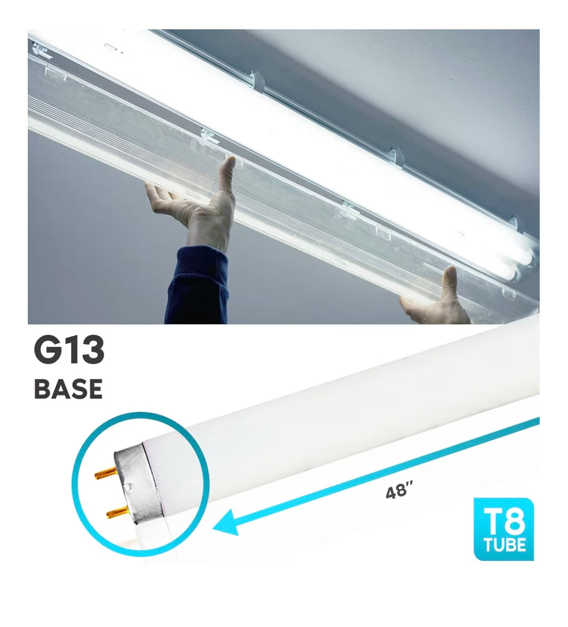 Luxrite LR20732 F32 T8 fluorescent bulb ￼