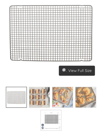 NORDIC WARE XL Oven-Safe Baking&Cooling gr Extra Large Baking & Cooling Grid