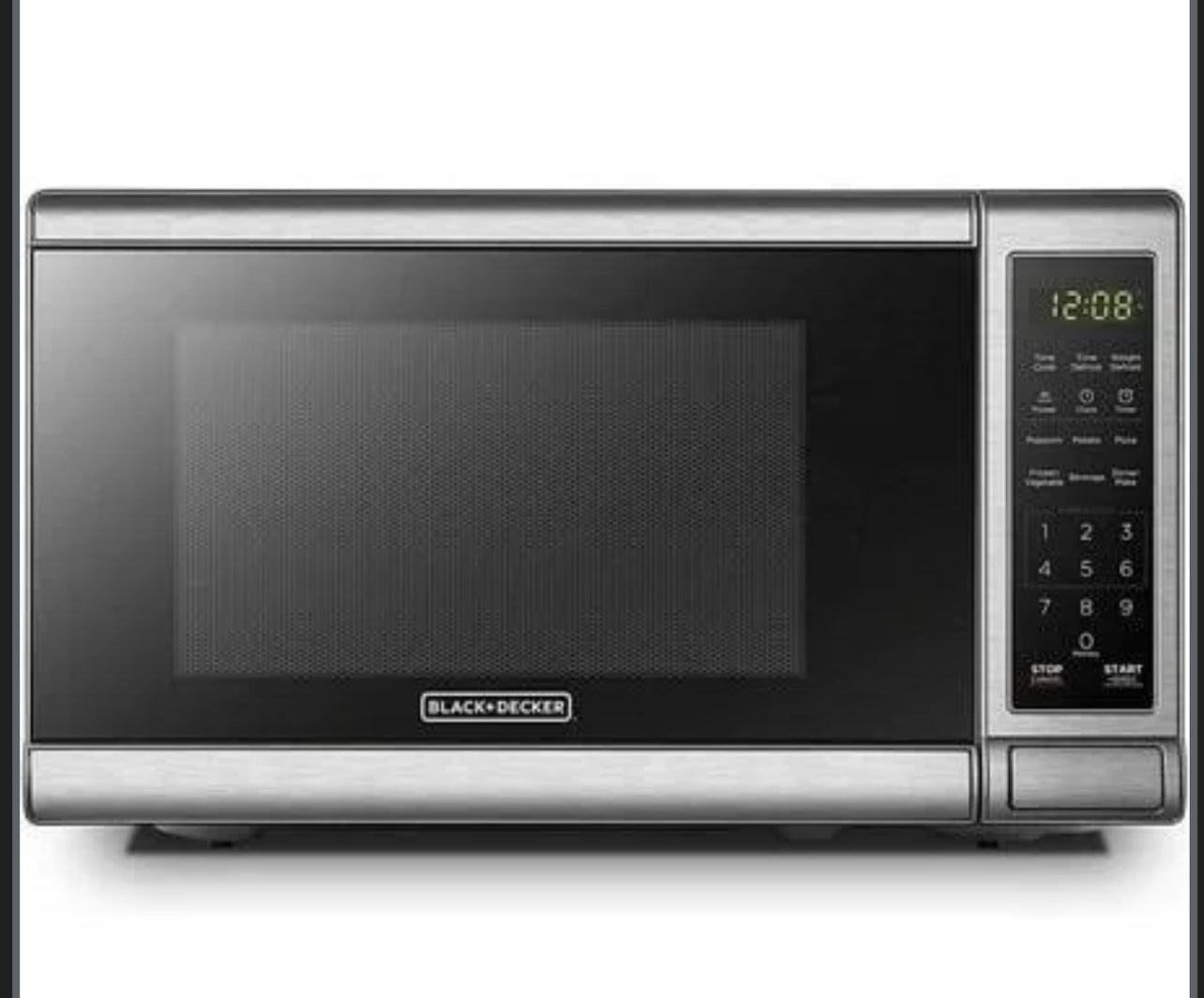 BLACK+ DECKER microwave 0.7 CU point FT ￼￼￼￼