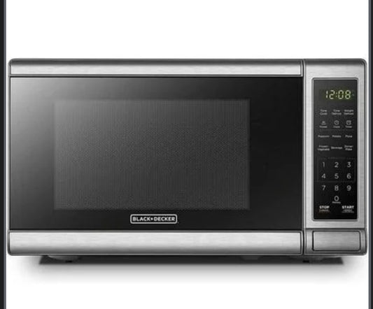 BLACK+ DECKER microwave 0.7 CU point FT