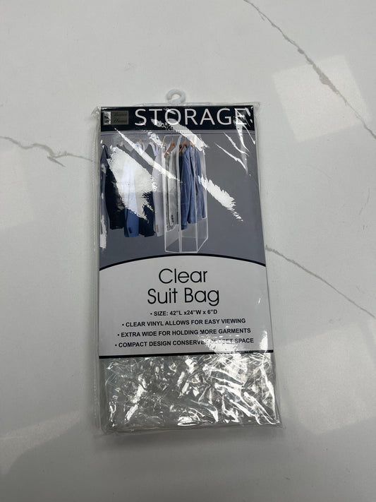Clear suit bags