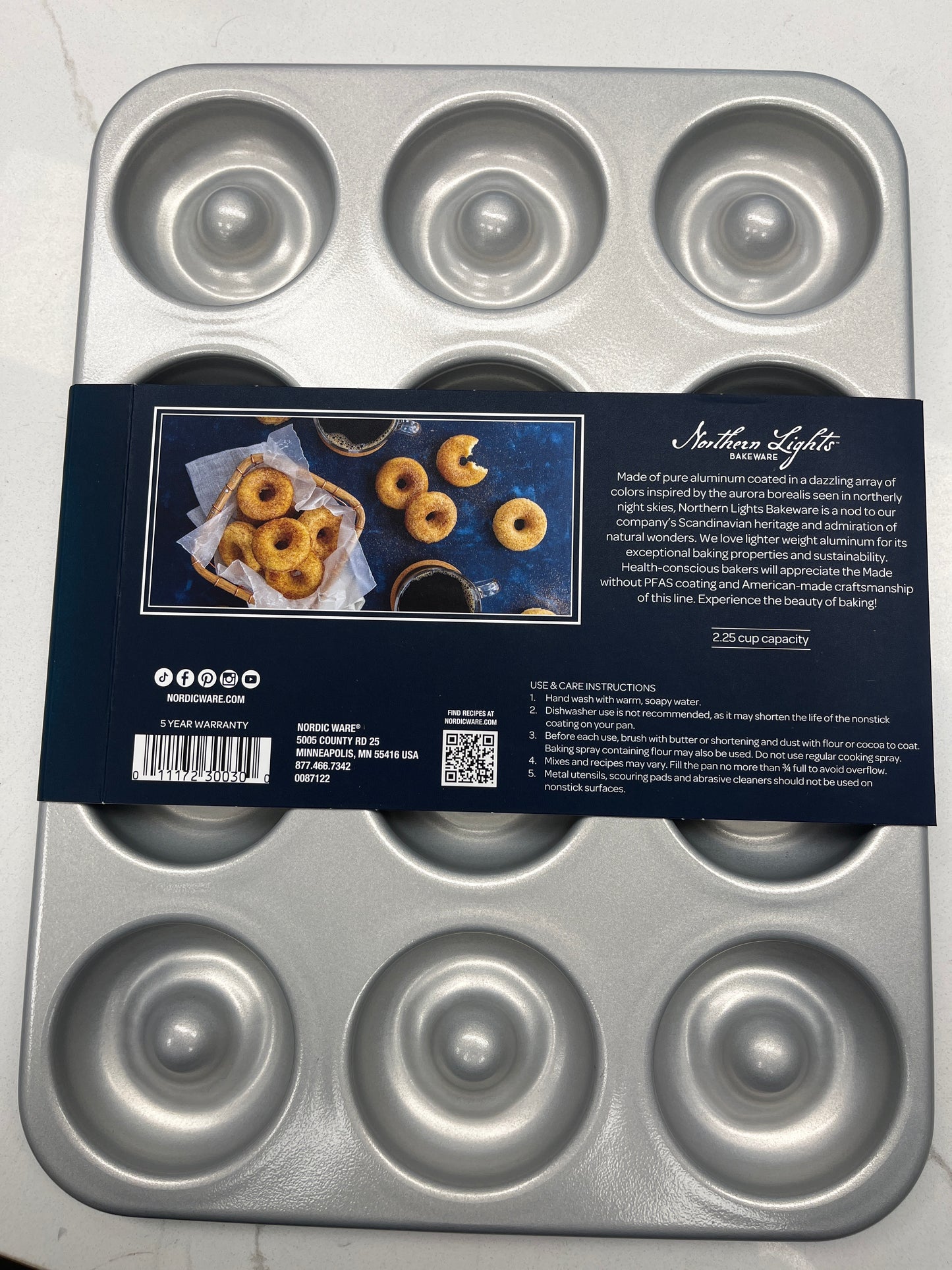Mini donut pan nonstick