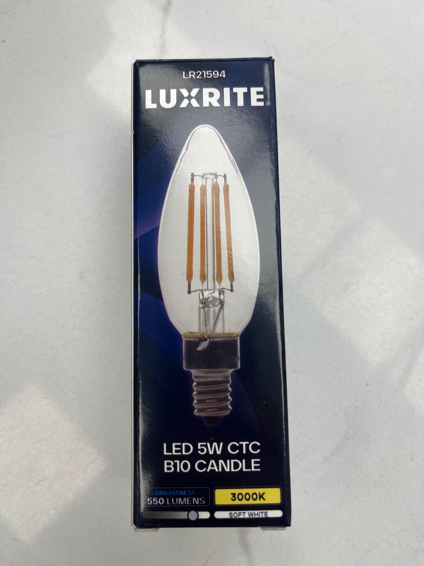 LED Chandelier bulb 3000k