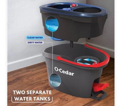 EASY WRING RINSE CLEAN MOP & BUCKET SYSTEM