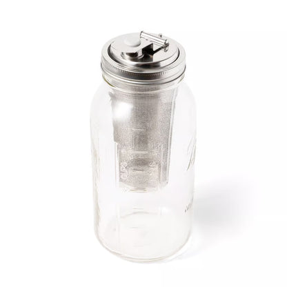Cold brew maker, tea infuser stainless steel