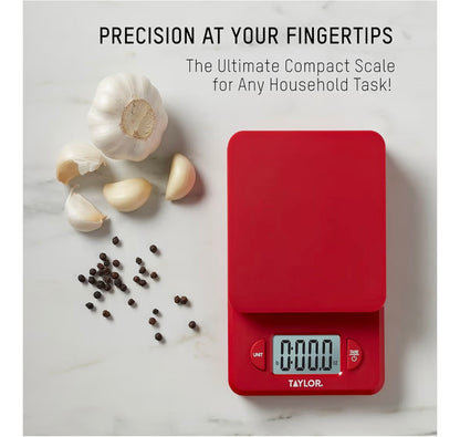 Taylor Compact Digital Scale (Red)
