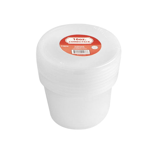 Deli Containers 16oz Combo 5 Count