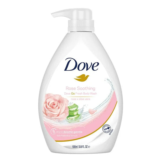 Dove rose smoothing body wash 33.8oz ￼