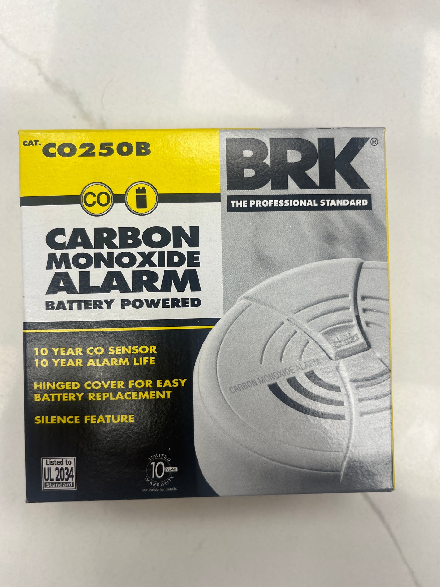 BRK Carbon Monoxide Alarm