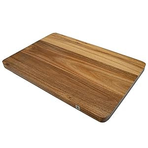 Swiss Diamond, Long Grain Acacia Wood Cutting Board, Heavy Duty Wooden Cutting Board for Charcuterie, Fruits & More, Supports Knife Sharpness and Cleanliness, 60 x 40 cm