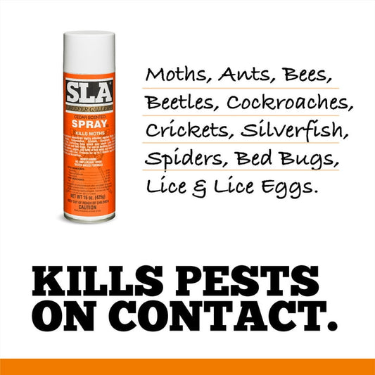 REEFER GALLER- SLA MOTH SPRAY-15oz- CEDAR SCENTED