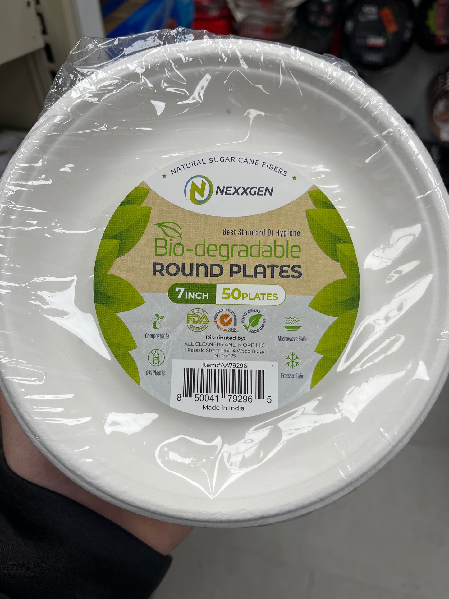 7 inch paper plates 50 count