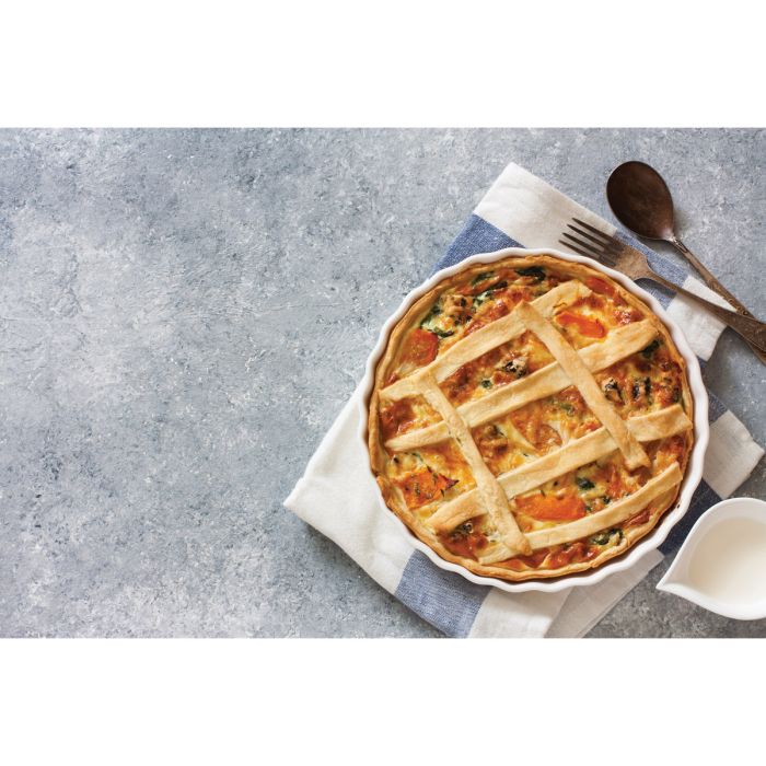 HIC Kitchen Quiche, Round, 10in
