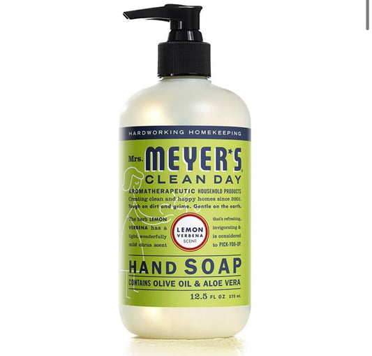 Mrs. Myers, hand soap, lemon  VERBENA scent ï¿¼ï¿¼