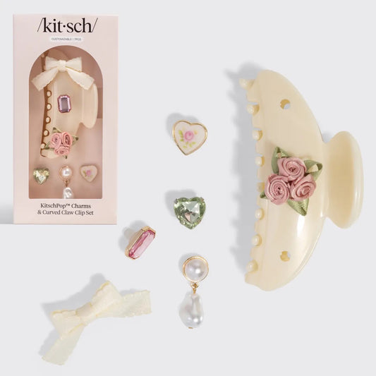 Kit.sch/ customizable 7 piece claw clip set ￼