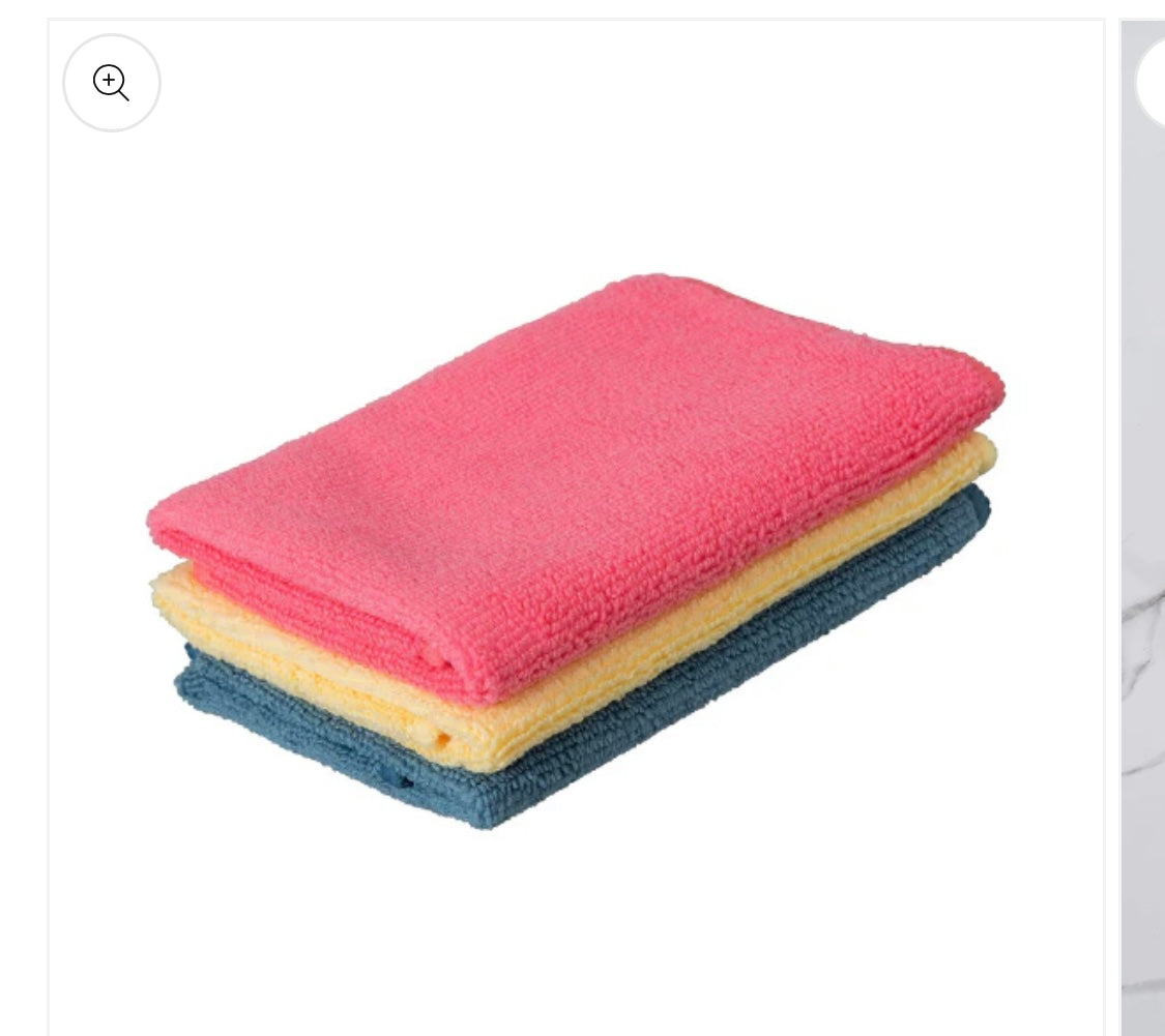 Ultra Microfiber Miracle Cloth16”  - 3 Pack