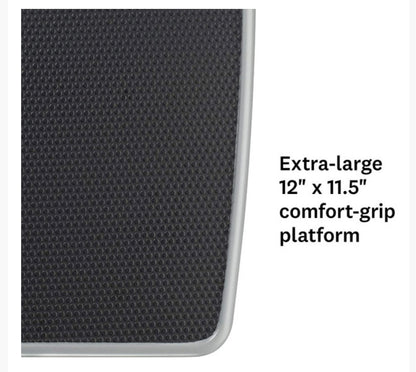 THINNER Extra-Large Dial Analog Precision Bathroom Scale, Analog Bath Scale - Measures Weight Up to 330 lbs.