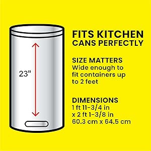 Glad ForceFlex MaxStrength Kitchen Trash Bags, 20 Gal, Fresh Clean Febreze, 80 Ct