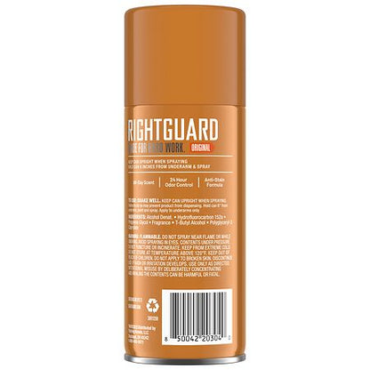 Right Guard Sport Deodorant Aerosol Spray Original, 8.5 oz
