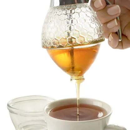 Honey/syrup dispenser hand trigger release ￼