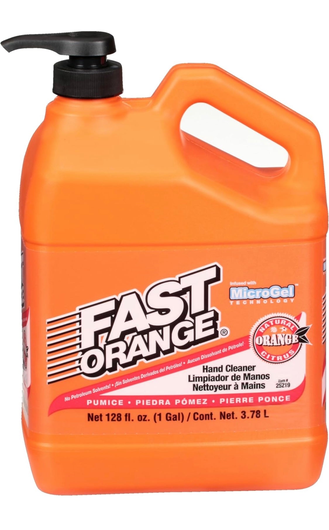 Fast orange hand cleaner 128oz