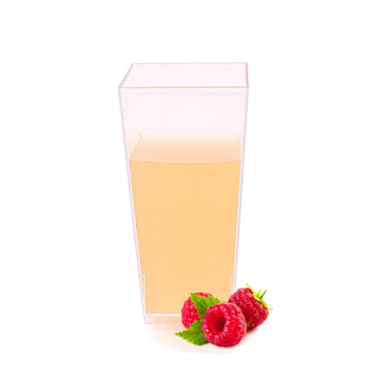 MiniWare Clear Ultra Tall Square Shot Cup 3 oz