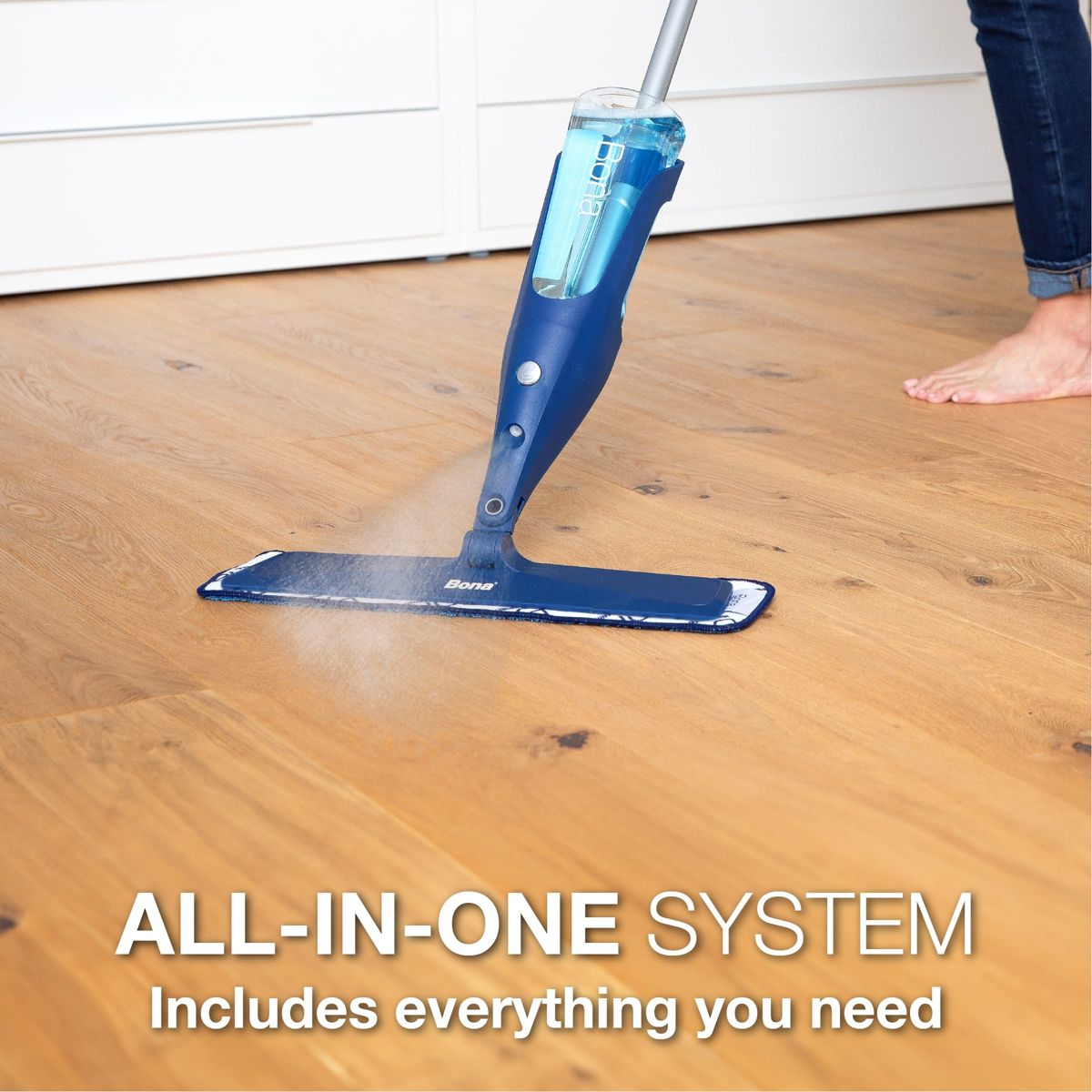 BONA PRO HARDWOOD MOP KIT W/ REFILLABLE CARTRIGE