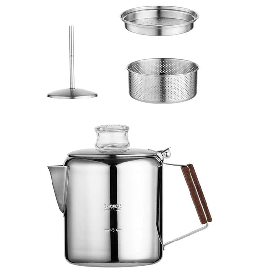Tops coffee Percolator stainless steel 2-6 Cups